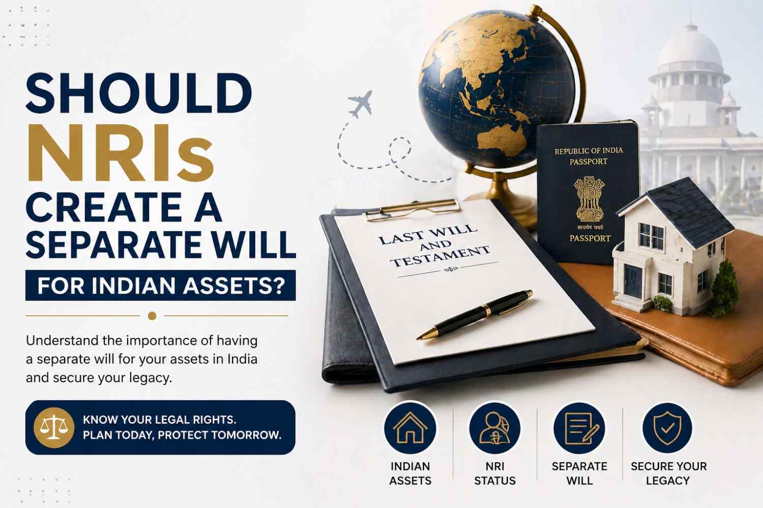 SHOULD NRIs CREATE A SEPARATE WILL FOR INDIAN ASSETS?