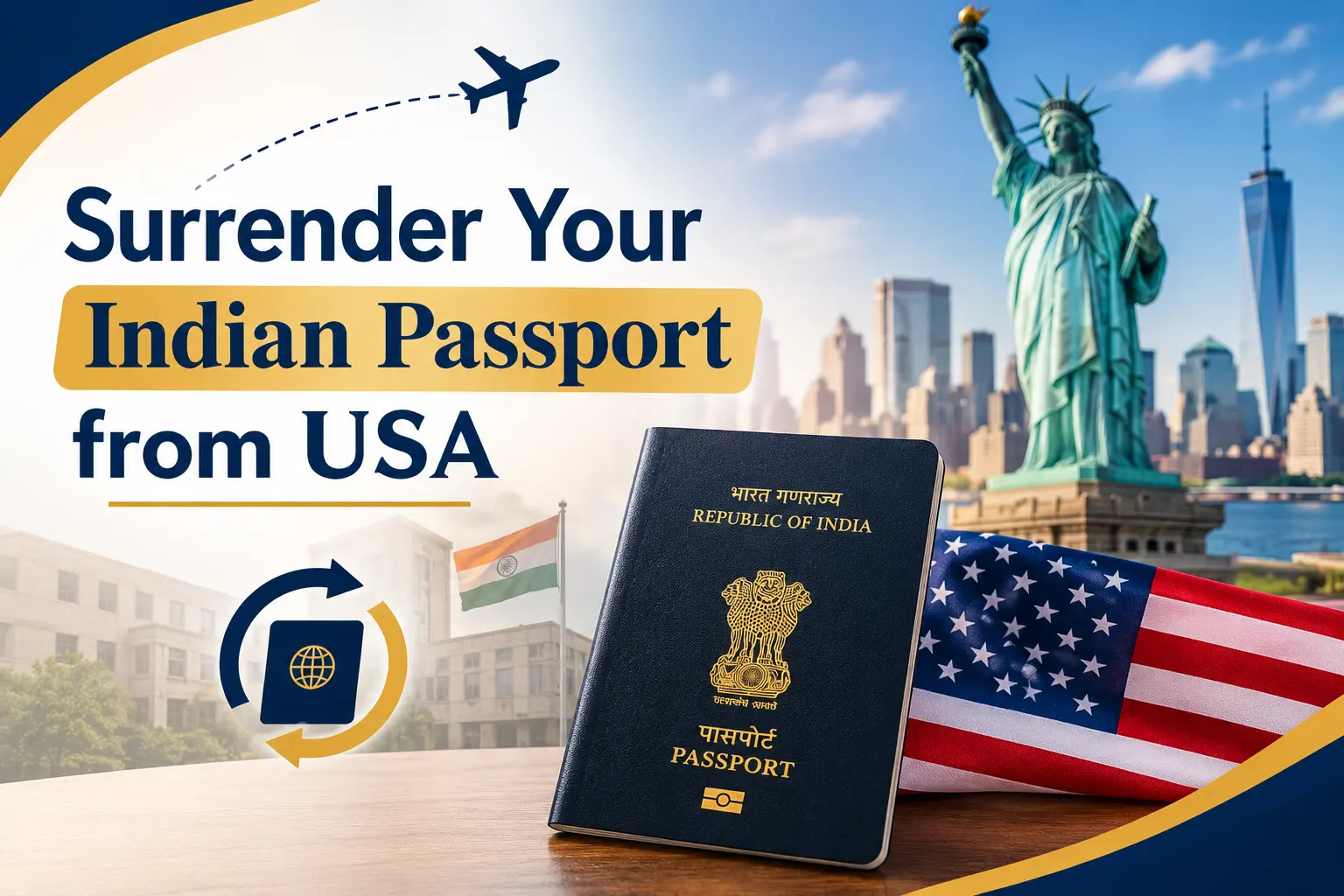 How to Surrender Your Indian Passport from USA: Process, Documents & Legal Guide